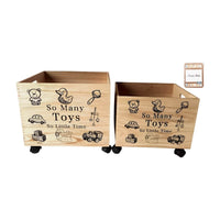 Set di 2 cassette - FIUME