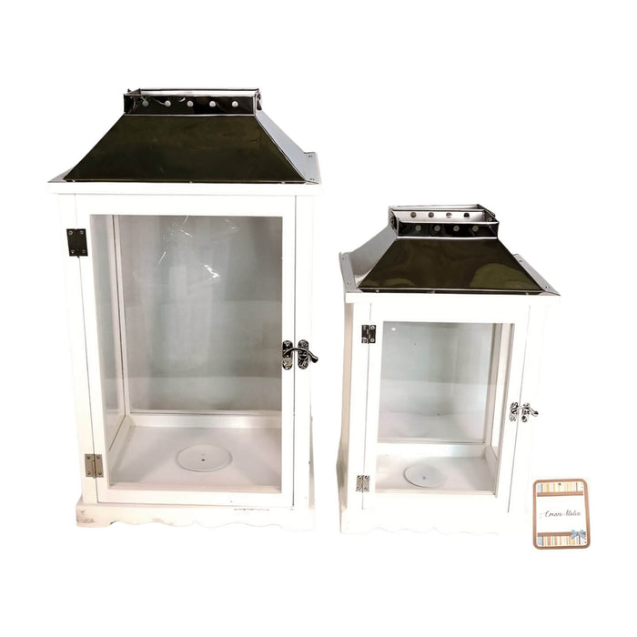 Set di 2 lanterne - LIVIA