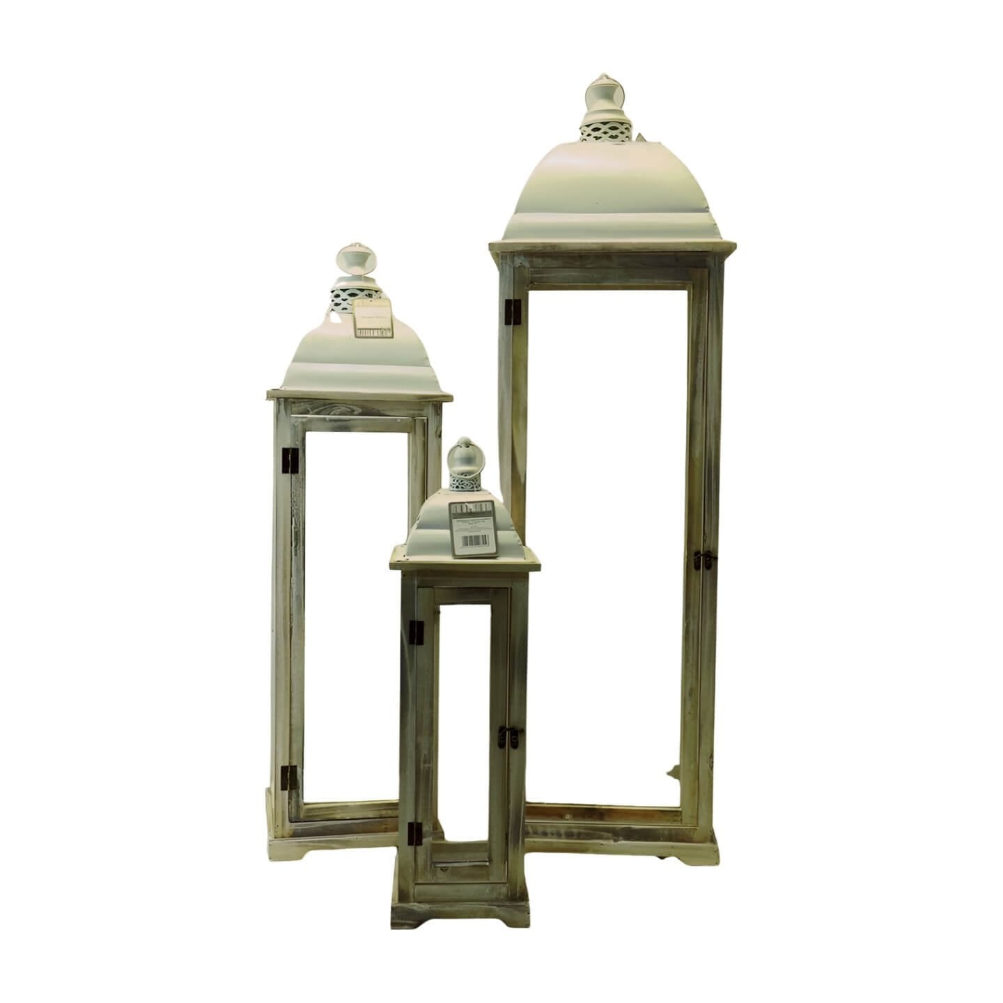 Set di 3 lanterne - MERCURIO