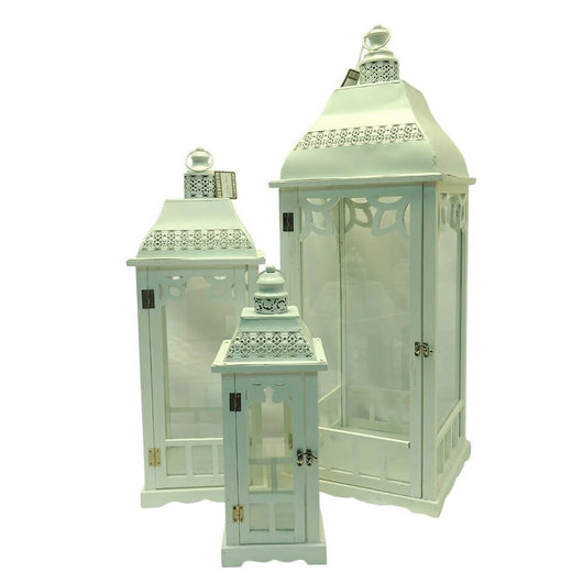 Set di 3 lanterne - SATURNO