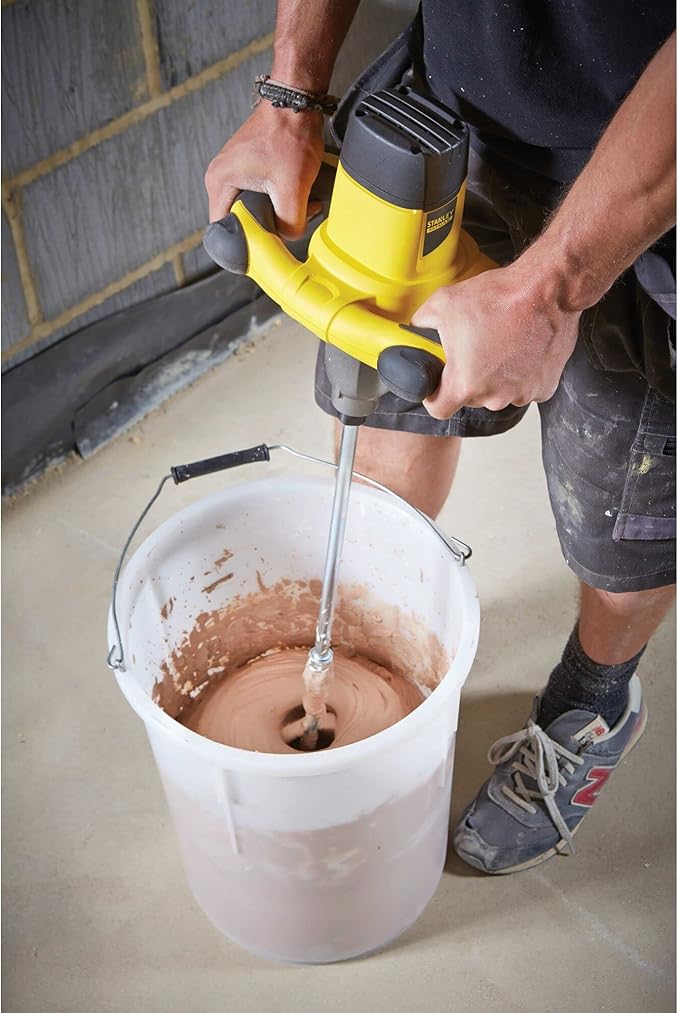 Miscelatore Stanley FATMAX FME190‑QS 1600 W – 2 Velocità Frusta, Vernice, Stucco