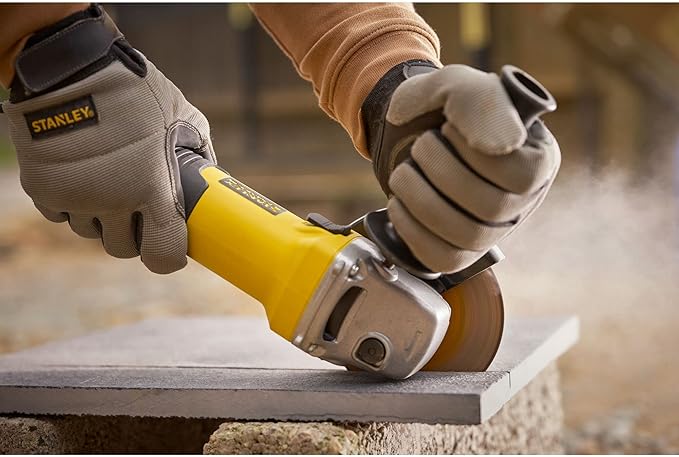 Stanley FATMAX FMEG225VS Smerigliatrice Angolare 1100W 125 mm Velocità Variabile