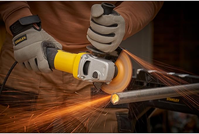 Stanley FATMAX FMEG225VS Smerigliatrice Angolare 1100W 125 mm Velocità Variabile