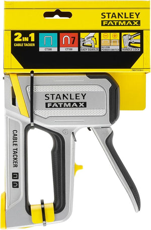 STANLEY FATMAX FMHT70100‑0 graffatrice Manuale 2‑in‑1 Alluminio, Soft‑Grip
