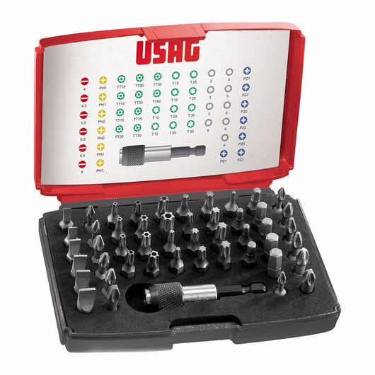 USAG 692 J49 Set 49 inserti + prolunga magnetica Attacco ¼″ Codice U06920041