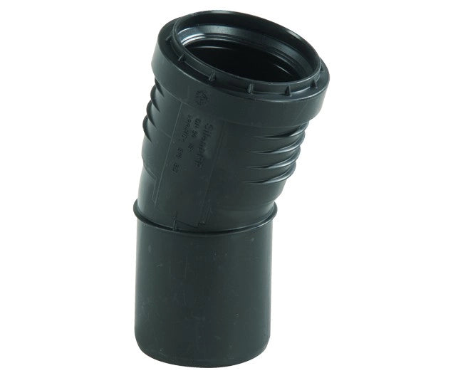 CURVA 15  ° AD INNESTO IN PP CON GUARNIZIONE SERIE SILENT  EE ¸40   GEBERIT