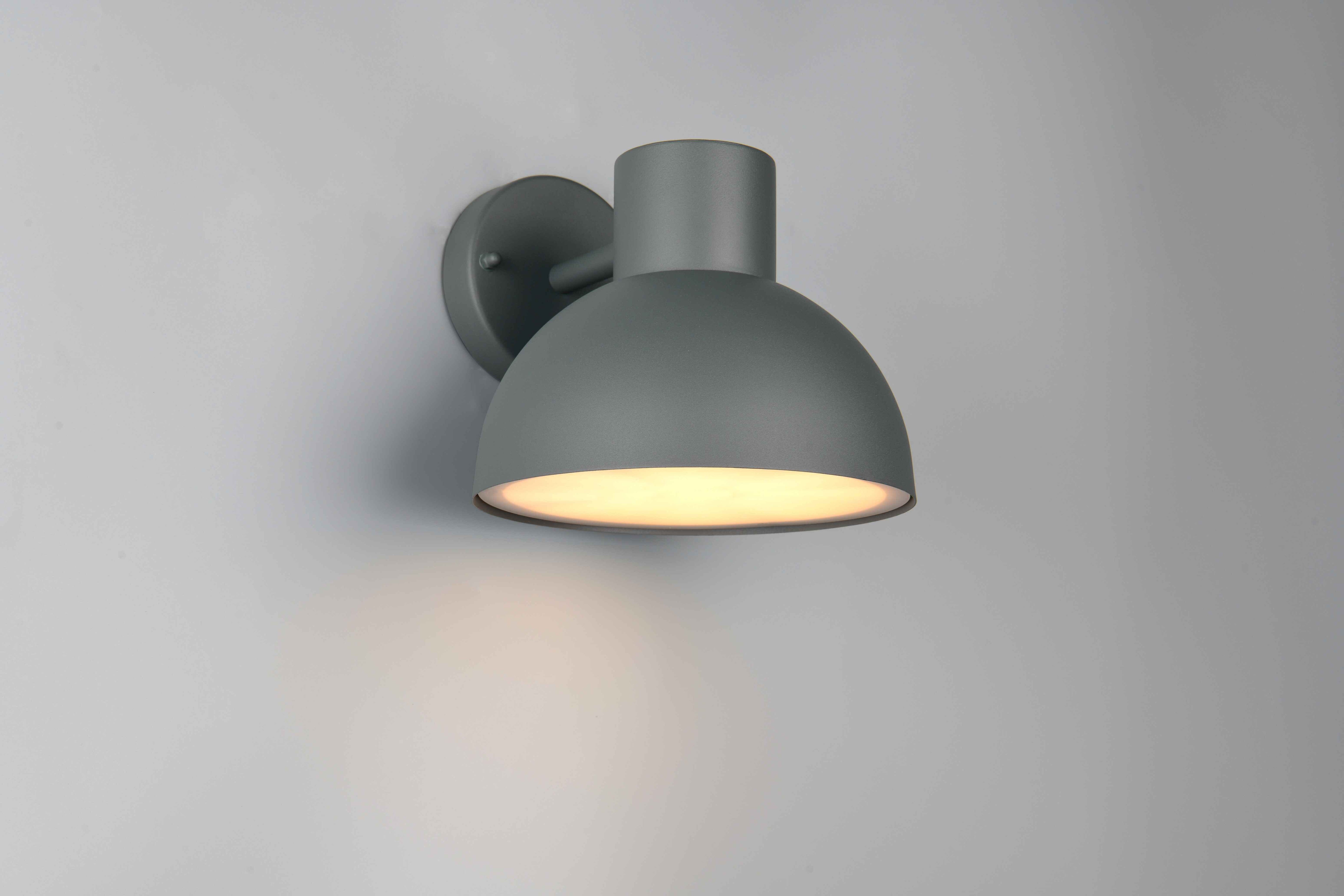 Applique da esterno, metallo, antracite, H 19 cm, Elbe