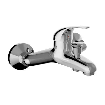 Miscelatore vasca in ottone cromato con deviatore  Fast