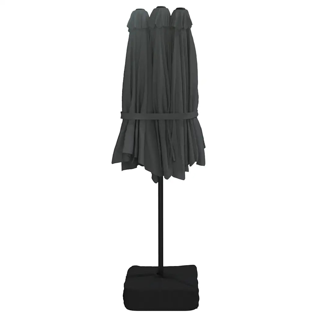 Ombrello | Parasolne a Doppia Testa Antracite 449x265 cm
