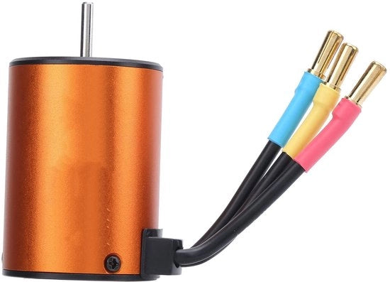Motore elettrico senza asse 3650 4300KV - 4 poli - Impermeabile - Lega di alluminio - Rame - Alta durata - Motore RC