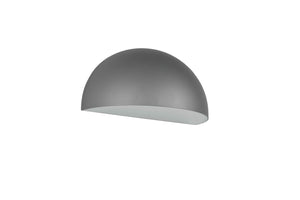 Applique da esterno, metallo, antracite, L 27 cm, Maas