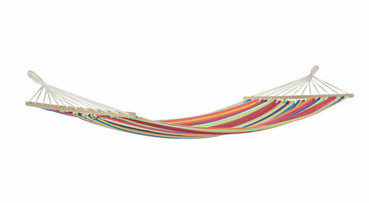 Amaca da Giardino Sospesa in Legno Tessuto Cotone Singola 200x100 Livia Bizzotto Colore principale: Rosso 1