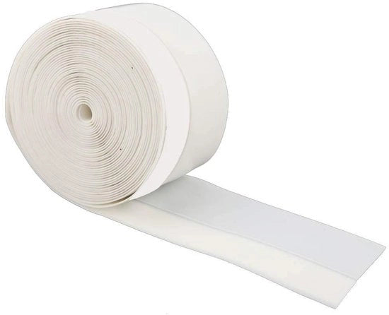 Striscia di sigillatura a silicone di alta qualità - autoadesiva - resistente all'usura - impermeabile al suono - lunghezza regolabile 5 metri - duratura - striscia di sigillatura ricambiabile