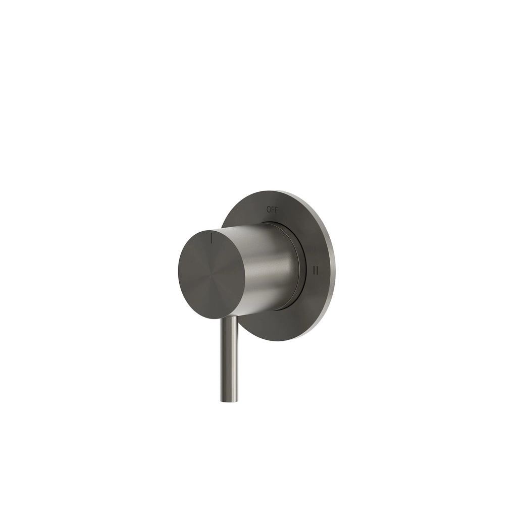 SINED Deviatore muro levante colore canna fucile in acciaio inox 316L resistente alla corrosione e usura design funzionale e duraturo per installazioni soprasotto DEVIATORE-MURO-LEVANTE-CANNA-FUCILE