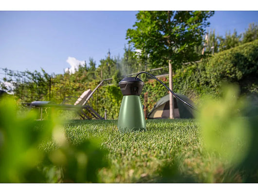 Kit nebulizzatore portatile anti zanzare Stocker Geyser verde 2 L Li-Ion con Florifens