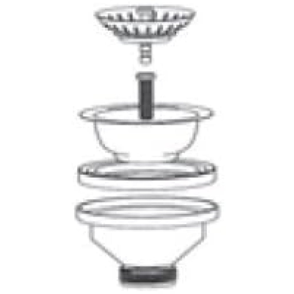 Cr serie 3236 piletta basket senza troppopieno, completa di vite