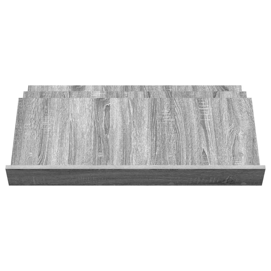 Scaffale per riviste Grigio Sonoma 90 x 53 x 28,5 cm CFW7965705
