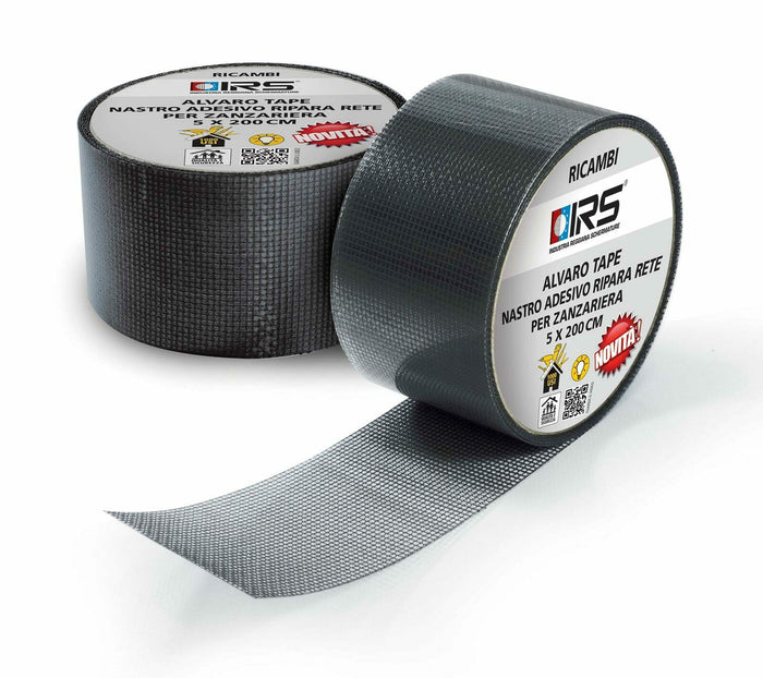 Nastro Ripara Rete Zanzariera Riparazione Adesivo Alvaro Tape 2 Mt IRS