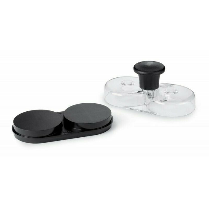 Pressa per mini hamburger Weber 6485 Accessori Barbecue Cucina Doppio stampo