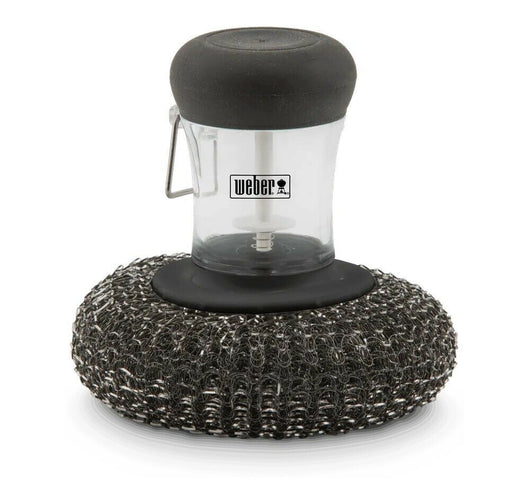 Weber Paglietta per Piastra Pulizia Barbecue Contenitore Detergente Sapone 6209
