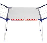 Stendibiancheria con Ruote 5 Supporti Stendipanni Stendino Pegasus 200 Leifheit