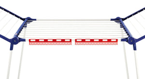 Stendibiancheria con Ruote 5 Supporti Stendipanni Stendino Pegasus 200 Leifheit