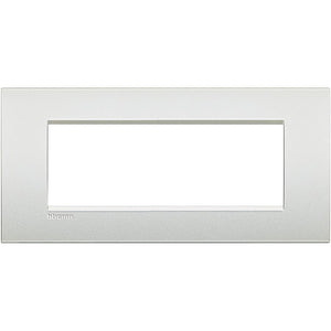 Living Light - Placca 7P Bianco Perla- LNC4807PR