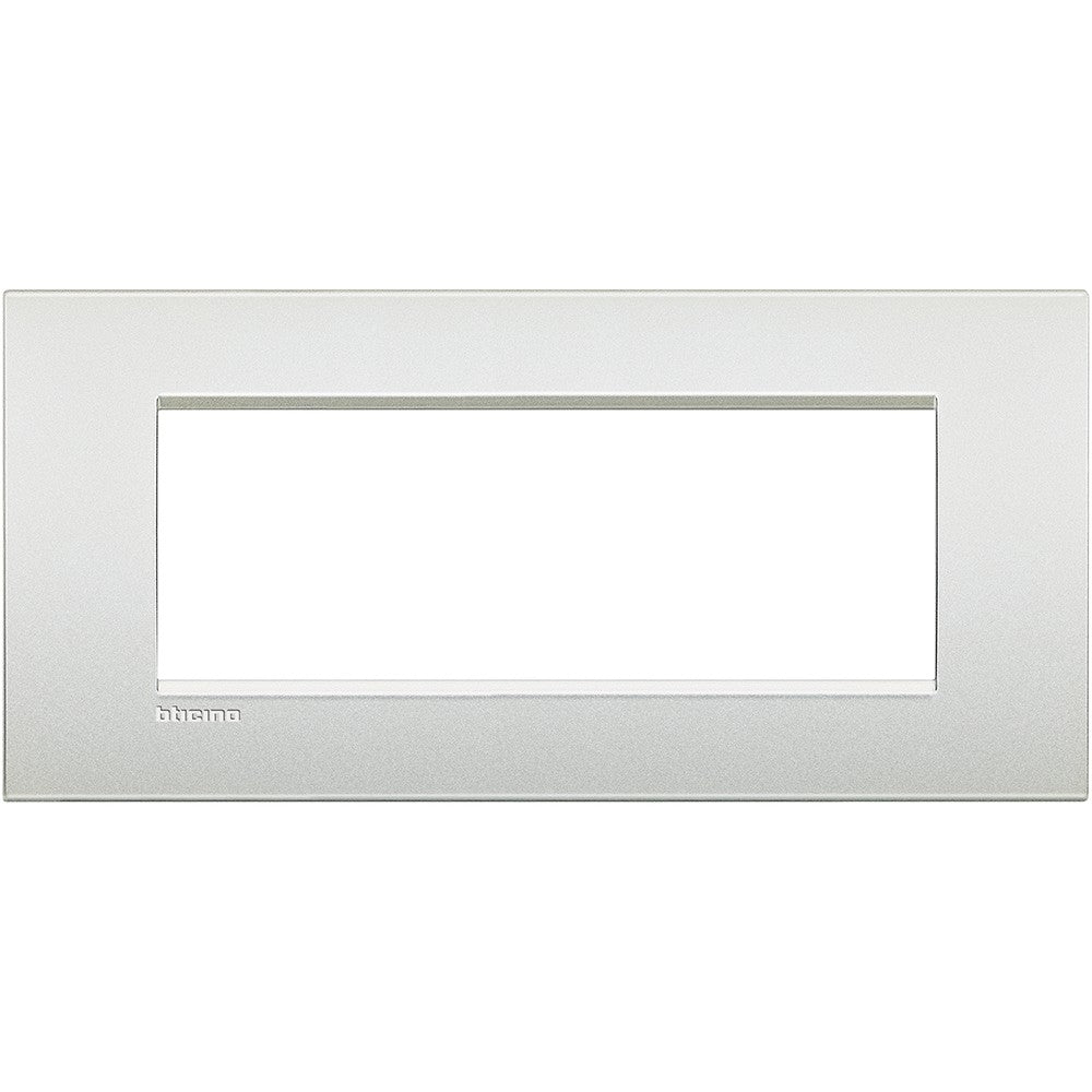 Living Light - Placca 7P Bianco Perla- LNC4807PR