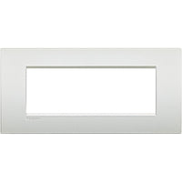 Living Light - Placca 7P Bianco Perla- LNC4807PR