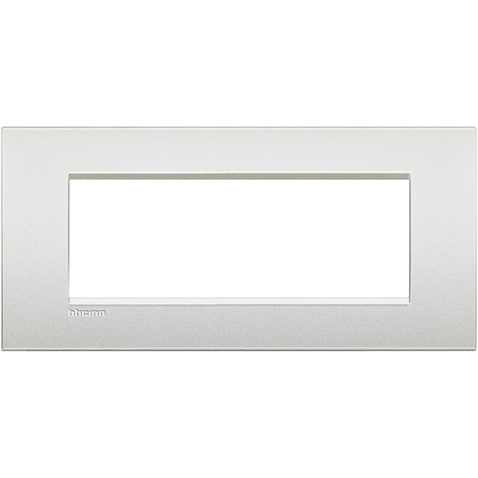 Living Light - Placca 7P Bianco Perla- LNC4807PR