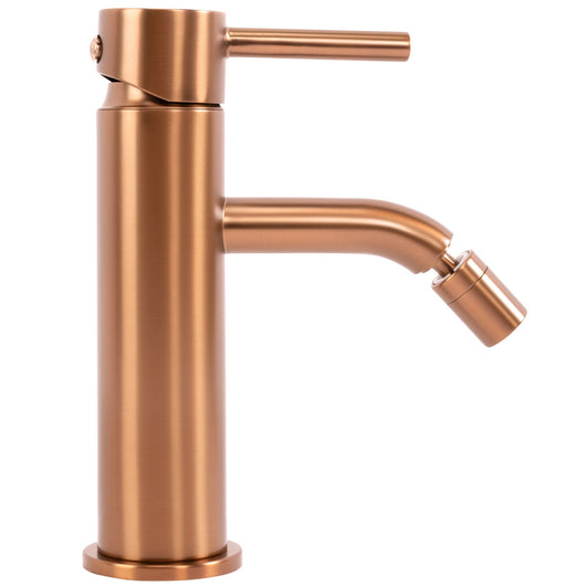 Rubinetto Da Bidet Rea Lungo Copper Brush