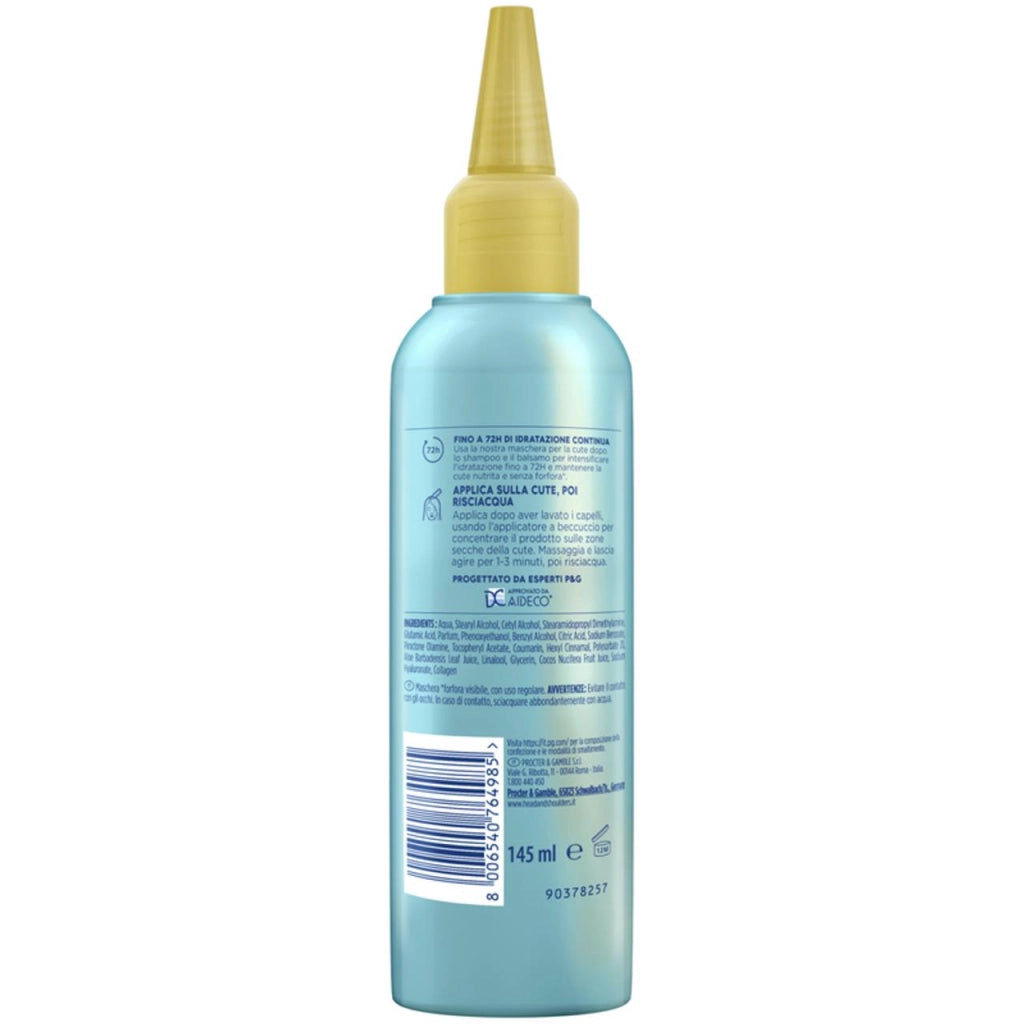 HEAD & SHOULDERS MASCHERA DERMAXPRO AZIONE IDRATANTE PER CUTE SECCA 145 ML