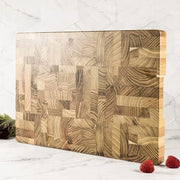 Snijplanken in teak, 36 x 24 x 2,5 cm, snijplank premium, tavola di legno per la cucina, tavola di taglio in legno, tavola di taglio antibatterica realizzata con tavole di pane e tavole da servizio