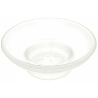 Portasapone Bagno Vetro Satinato a Muro Ricambio Porta Sapone Saponetta Feridras