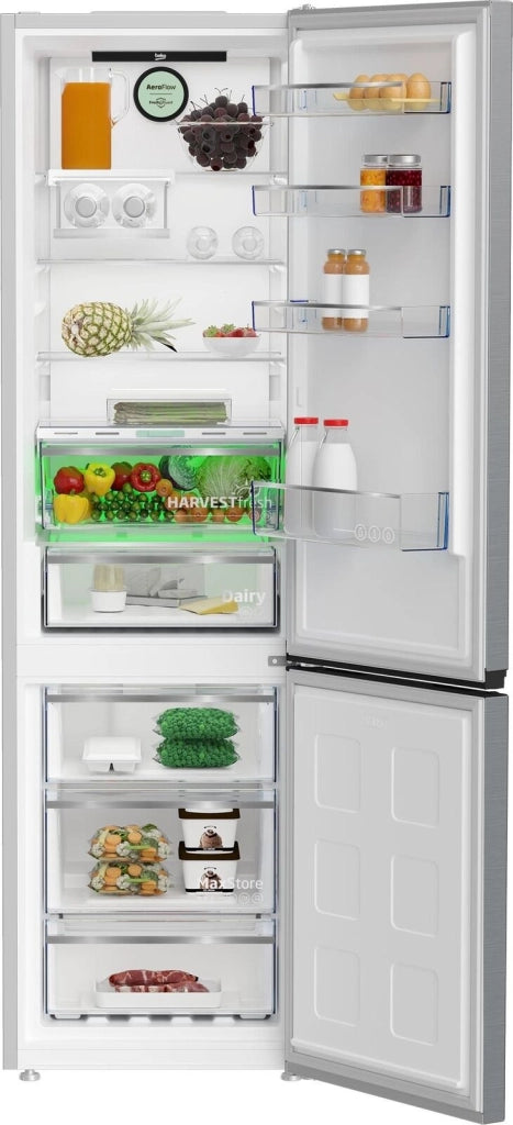 Beko B5RCNE405LXP Beyond Frigorifero Combinato 355 L 203.5 cm Classe D 35 dB Total No Frost Inverter colore Inox