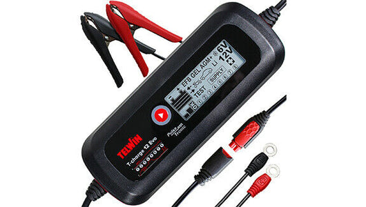 Caricabatterie Mantenitore Tester Batterie 6/12V Telwin T-Charge 12 EVO con LCD