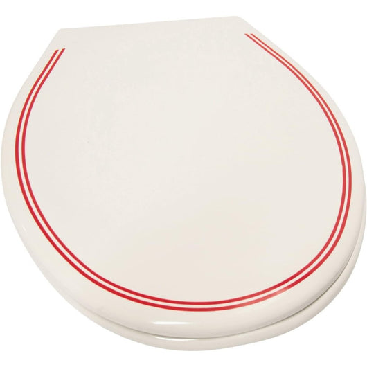 Sanitop-wingenroth parete sedile wc verona con strisce rosse e s