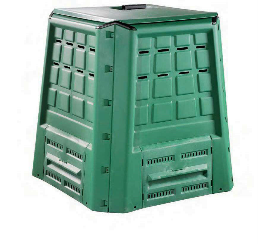 Compostiera da Giardino Composter Bio Compost Bidone Compostaggio 380LT Artplast
