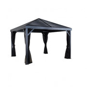 Gazebo in alluminio ed acciaio South Beach 12'x12' 363x363x310 cm by Ezooza