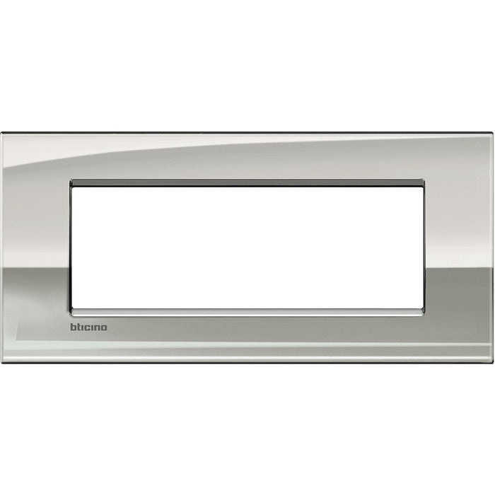 Living Light - Placca 7P Palladio- LNC4807PL