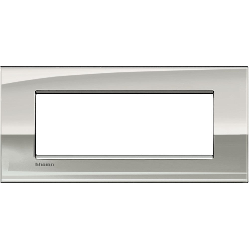 Living Light - Placca 7P Palladio- LNC4807PL