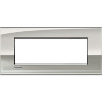 Living Light - Placca 7P Palladio- LNC4807PL