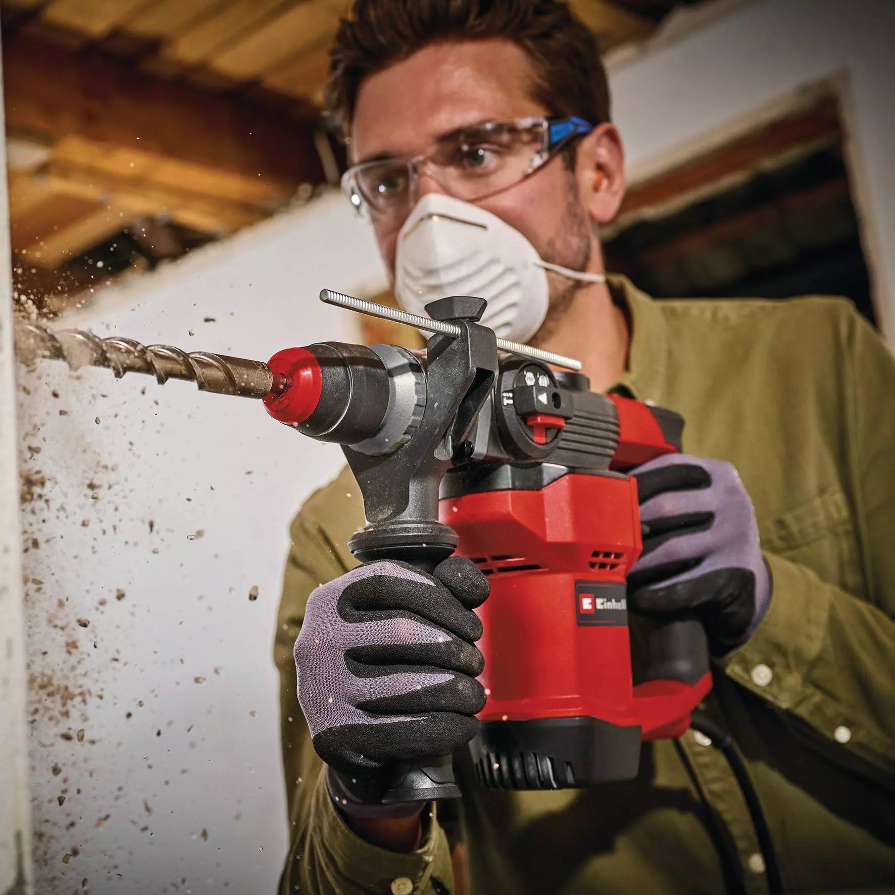 MARTELLO TASSELLATORE TC-RH 28 950W 3 FUNZIONI.