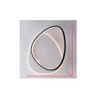 PLAFONIERA LED AMY 53W 46X55XH5CM 3000 / 4000 / 60