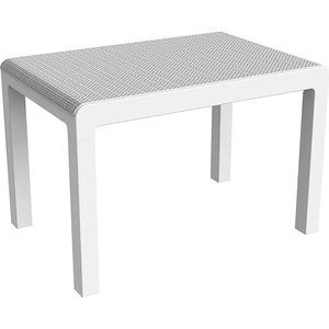 SET SALOTTO RIVIERA BIANCO LATTE CON DIVANO