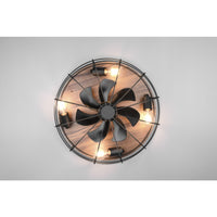 VENTILATORE PLAFONIERA TRONDHEIM E27X4 D.48XH17CM