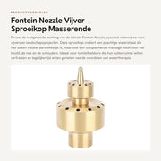 Sproeikop per Piscina - DN25/DN40 - Massaggio d'Acqua - Riduce la Pressione Cefalalgica
