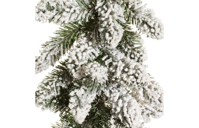 Festone Boa Innevato Ramo Natalizio Ghirlanda di Natale Decorazione Bizzotto