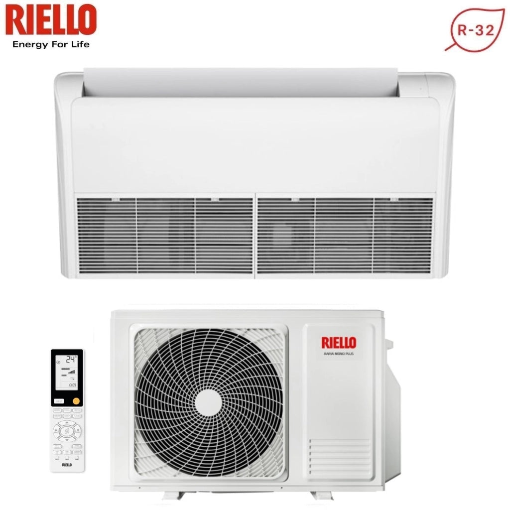 Condizionatore Soffitto/Pavimento Riello 18000 Btu Aaria AMS 50 P R-32 con Telecomando Infrarossi