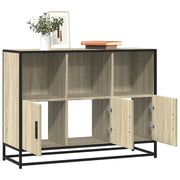 Credenza Rovere Sonoma 100x35x76 cm in Legno Multistrato